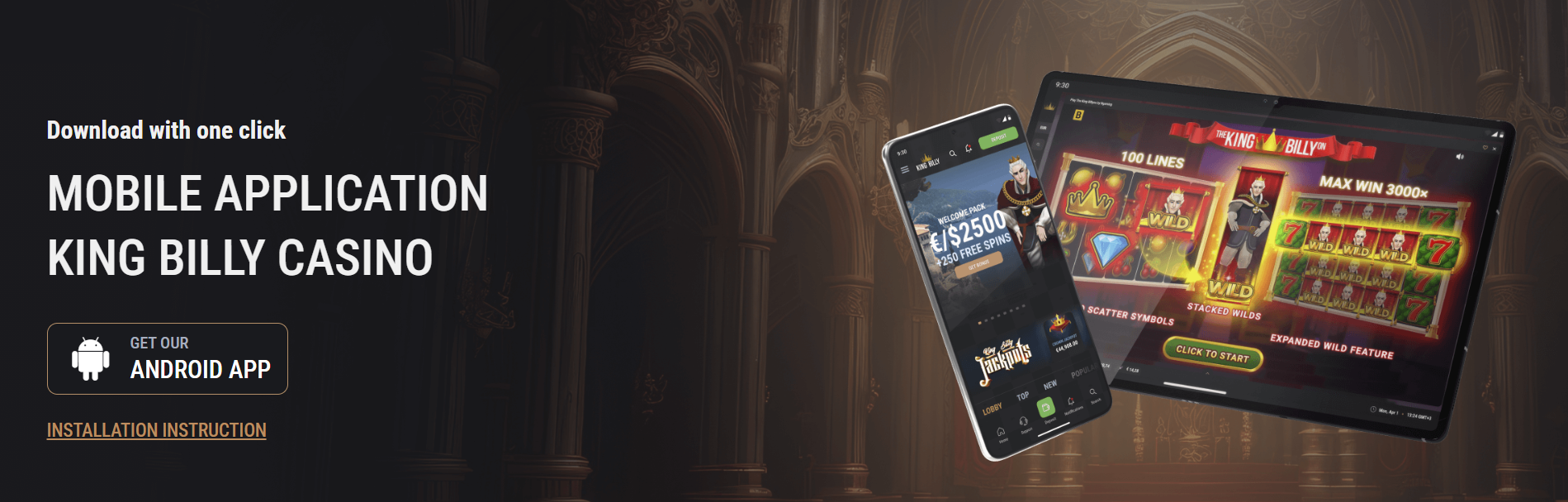 king billy casino mobile