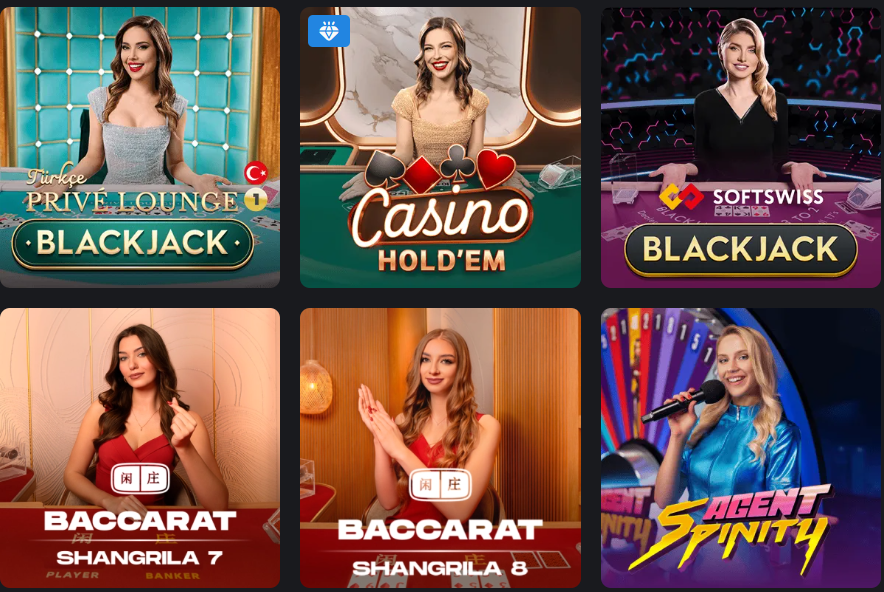 live casino games
